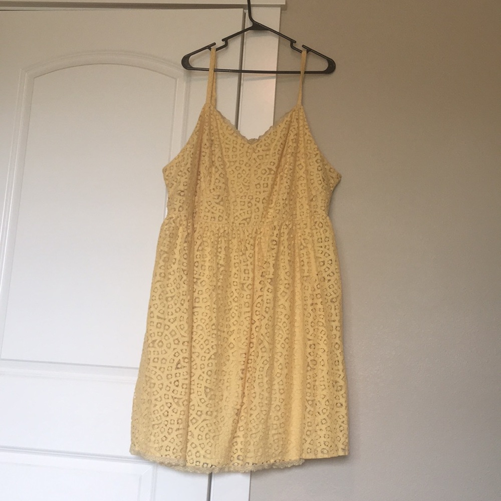 Yellow Ashley Nell Tipton dress